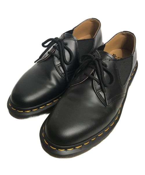 Dr.Martens（ドクターマーチン）Dr.Martens (ドクターマーチン) GUSSET 3EYE SHOE ブラック サイズ:41の古着・服飾アイテム