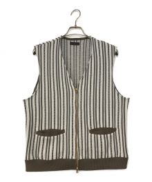 STEAF.（スティーフ）の古着「ZAJA PATTERN KNIT VEST」｜マルチカラー