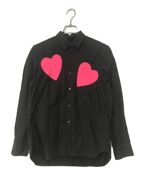 COMME des GARCONS SHIRT（コムデギャルソンシャツ）COMME des GARCONS SHIRT (コムデギャルソンシャツ) 長袖シャツ ブラック サイズ:Sの古着・服飾アイテム