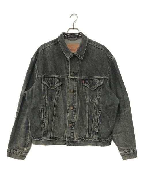 EURO LEVI'S（ユーロリーバイス）EURO LEVI'S (ユーロリーバイス) デニムジャケット ブラック サイズ:XXLの古着・服飾アイテム