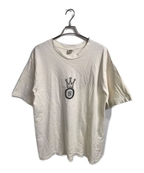 stussy（ステューシー）stussy (ステューシー) クラウンTシャツ ホワイト サイズ:XLの古着・服飾アイテム