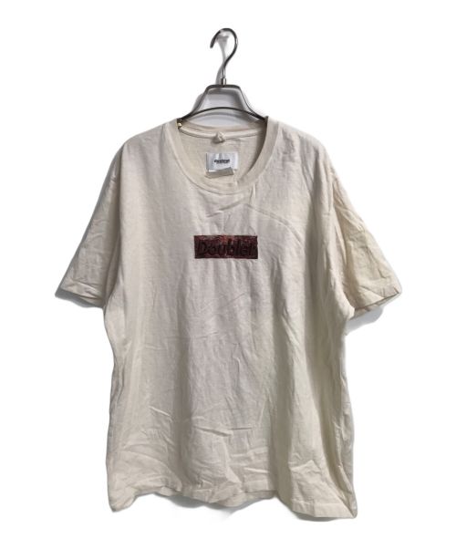 doublet（ダブレット）doublet (ダブレット) RUST EMBROIDERY T-SHIRT アイボリー サイズ:Mの古着・服飾アイテム