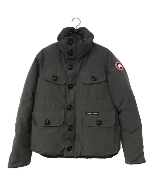 CANADA GOOSE（カナダグース）CANADA GOOSE (カナダグース) Russel Parka Heritage グレー サイズ:Sの古着・服飾アイテム