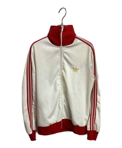 adidas（アディダス）adidas (アディダス) 70sトラックジャケット ホワイト サイズ:表記無しの古着・服飾アイテム