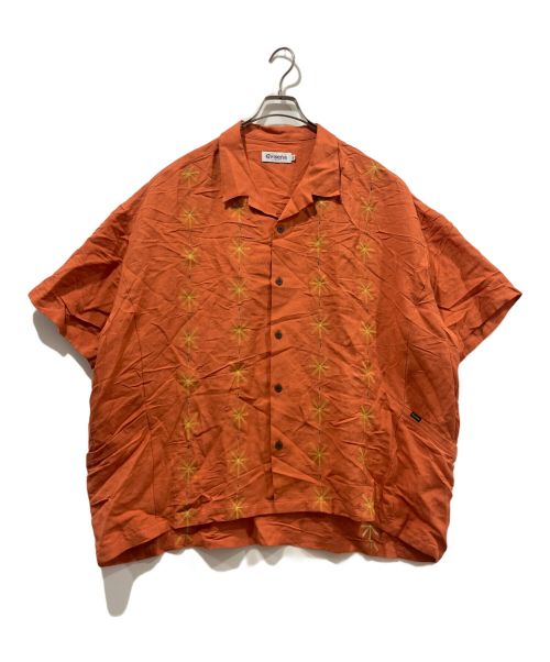 EVISEN（エビセン）EVISEN (エビセン) FIREWORKS SHIRT オレンジ サイズ:XLの古着・服飾アイテム