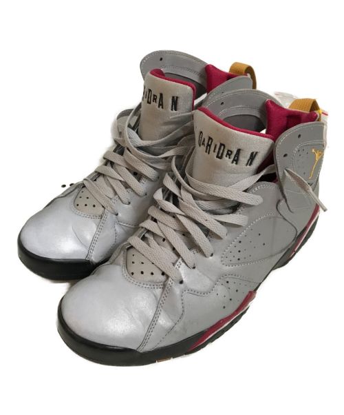 NIKE（ナイキ）NIKE (ナイキ) NIKE AIR JORDAN 7 REFLECTIVE CARDINAL グレー サイズ:27の古着・服飾アイテム