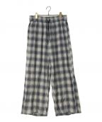 ANCELLM×WISMアンセルム×ウィズム）の古着「RAYON EASY SLACKS」｜グレー