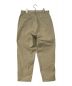 LOOPE (ルーペ) OUTSIDE PLEATED TROUSERS ベージュ サイズ:53：9800円