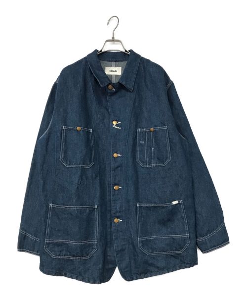 Oblada（オブラダ）OBLADA (オブラダ) CHARCOAL JKT インディゴ サイズ:Lの古着・服飾アイテム