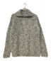 AURALEE（オーラリー）の古着「WOOL BABY ALPACA MIX RIB KNIT ZIP」｜グレー