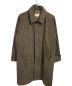 MONKEY TIME（モンキータイム）の古着「GUNCLUB CHECK MELTON STN COAT」｜ブラウン