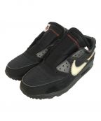 NIKE×OFFWHITEナイキ×オフホワイト）の古着「THE 10 AIR MAX 90 BLACK/CORN」｜ブラック