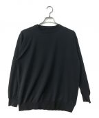 teatoraテアトラ）の古着「CARTRIDGE KNIT CREW 18G」｜グレー