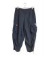 9090（9090）の古着「Tech Logo Nylon Cargo Pants」｜ネイビー