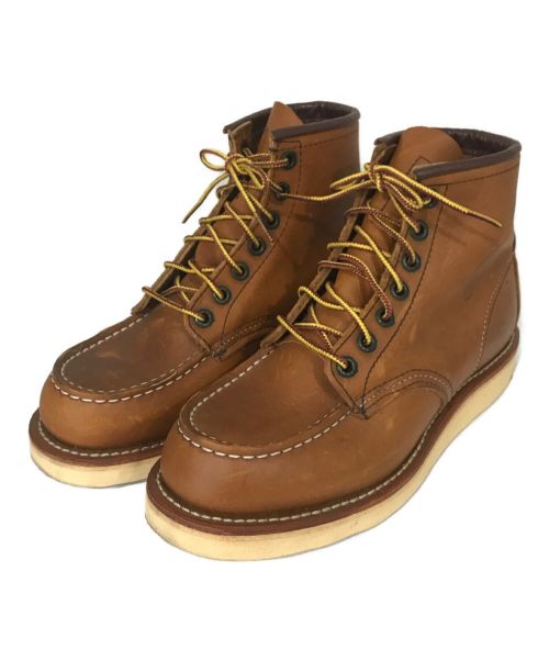 RED WING（レッドウィング）RED WING (レッドウィング) 6CLASSIC MOC ブラウン サイズ:22.5の古着・服飾アイテム