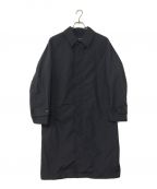 COMME des GARCONS HOMMEコムデギャルソン オム）の古着「Nylon Weather Garment Dye Coat」｜ネイビー