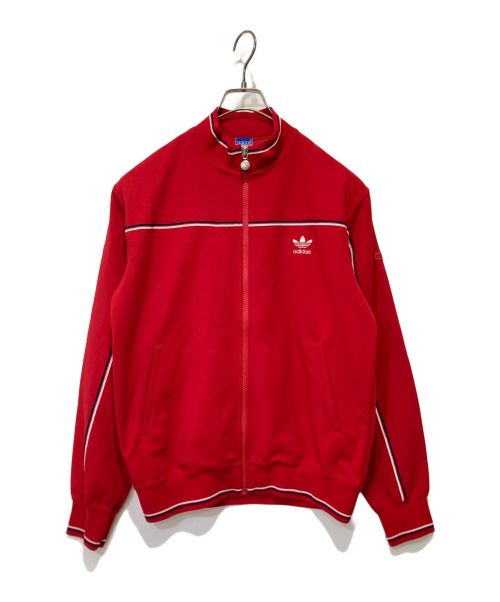 adidas（アディダス）adidas (アディダス) トラックジャケット レッド サイズ:94-5の古着・服飾アイテム