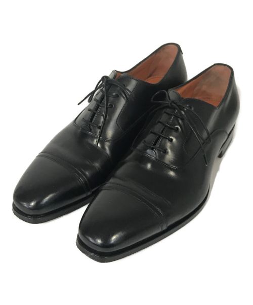 Santoni（サントーニ）Santoni (サントーニ) ストレートチップシューズ ブラック サイズ:6 1/2の古着・服飾アイテム