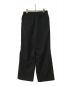 Graphpaper (グラフペーパー) SCALE OFF WOOL WIDE CHEF PANTS ブラック サイズ:FREE：22800円