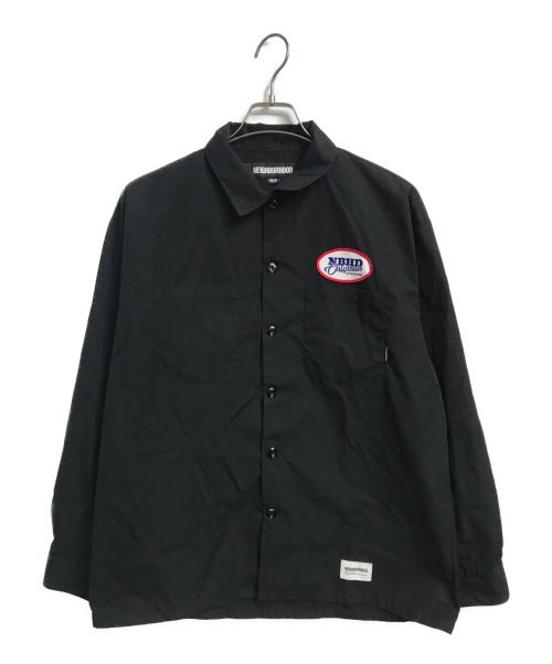 NEIGHBORHOOD（ネイバーフッド）NEIGHBORHOOD (ネイバーフッド) CLASSIC WORK SHIRT LS ブラック サイズ:Mの古着・服飾アイテム