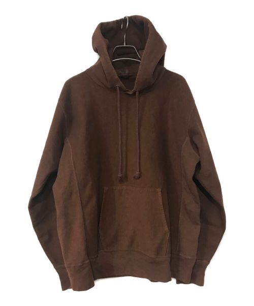 AURALEE（オーラリー）AURALEE (オーラリー) SUPER MILLED SWEAT P/O PARKA ブラウン サイズ:3の古着・服飾アイテム