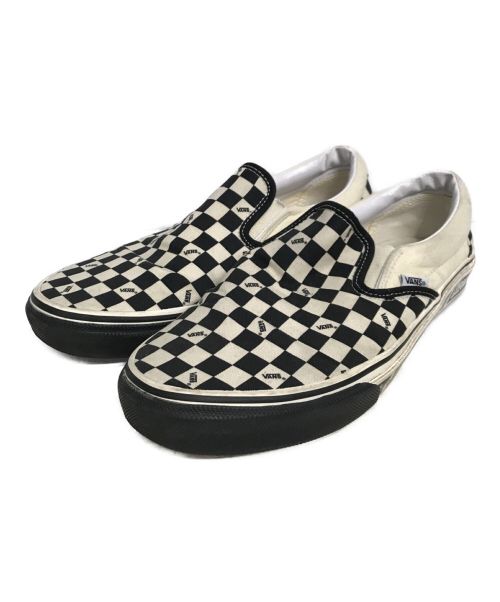 VANS（バンズ）VANS (ヴァンズ) STANDARD CALIFORNIA (スタンダートカルフォニア) チェッカースリッポン ホワイト サイズ:27.5の古着・服飾アイテム