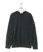 STONE ISLANDストーンアイランド）の古着「Cotton Crewneck Sweatshirt」｜ブラック