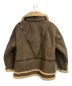 viavanda (ヴィアヴァンダ) 2Way Big Mouton Coat ブラウン サイズ:FREE：12800円