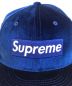 Supreme (シュプリーム) New Era (ニューエラ) Velour Box Logo ブルー サイズ:7 8/5：8800円