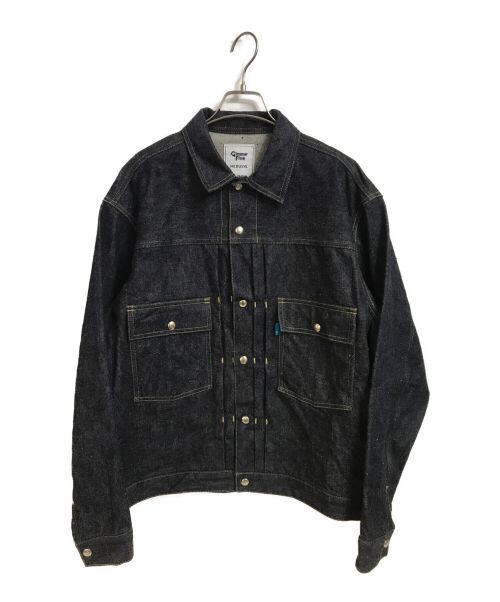 GIMME5（ギミファイブ）GIMME5 (ギミファイブ) NEXUSVII (ネクサスセブン) G5 TYPE-II WWII DENIM JACKET ブルー サイズ:Sの古着・服飾アイテム