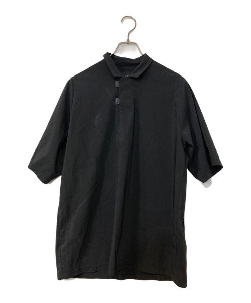 teatora（テアトラ）teatora (テアトラ) CARTRIDGE POLO SHIRT DR ブラック サイズ:2の古着・服飾アイテム