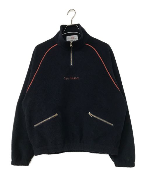 AURALEE（オーラリー）AURALEE (オーラリー) NEW BALANCE (ニューバランス) DS Fleece Quarter Zip Jacket ネイビー サイズ:Lの古着・服飾アイテム