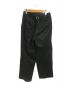 TANAKA (タナカ) COTTON WIDE TROUSERS ブラック サイズ:27：11000円