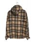 POP TRADING COMPANY (ポップトレーディングカンパニー) Pop Vondel Jacket Check ブラウン サイズ:XL：10800円