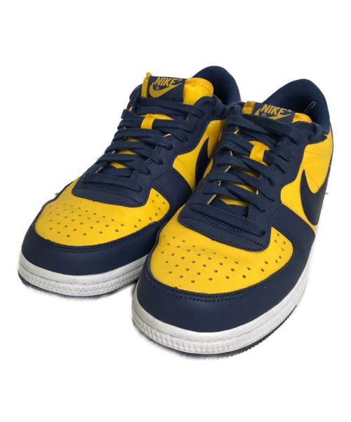 NIKE（ナイキ）NIKE (ナイキ) TERMINATOR LOW OG MICHIGAN イエロー×ネイビー サイズ:27ｃｍの古着・服飾アイテム