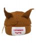 CHARLES JEFFREY LOVERBOY（チャールズ ジェフリー ラバーボーイ）の古着「CHUNKY FOX BEANIE」｜ブラウン