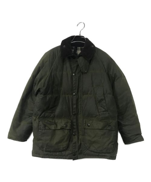 Barbour（バブアー）Barbour (バブアー) DOWN-FILLED BEDALE JACKET グリーン サイズ:Sの古着・服飾アイテム