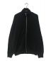 AURALEE（オーラリー）の古着「SUPER HIGH GAUGE SWEAT ZIP BLOUSON」｜ブラック