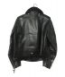 MUSHMANS (マッシュマンズ) Original Horse Hide Double Riders Jacket ブラック サイズ:38：79800円