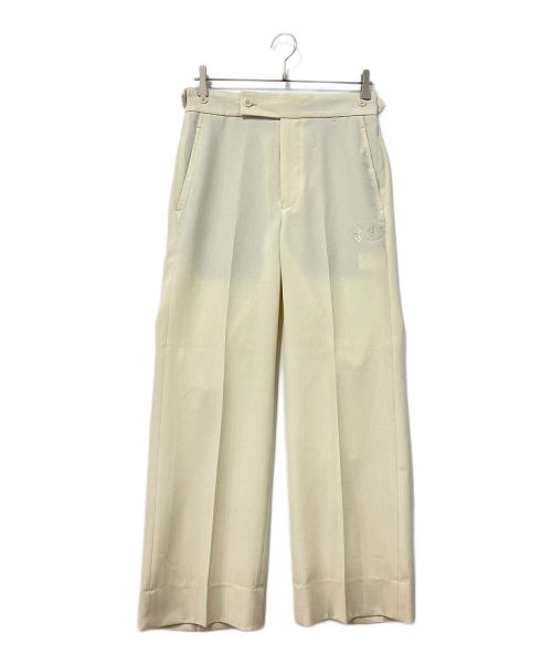 Needles（ニードルズ）Needles (ニードルズ) <別注>Side Tab Trousers ホワイト サイズ:XSの古着・服飾アイテム