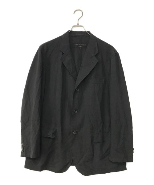 COMME des GARCONS HOMME（コムデギャルソン オム）COMME des GARCONS HOMME (コムデギャルソン オム) 3Bテーラードジャケット ブラック サイズ:Lの古着・服飾アイテム