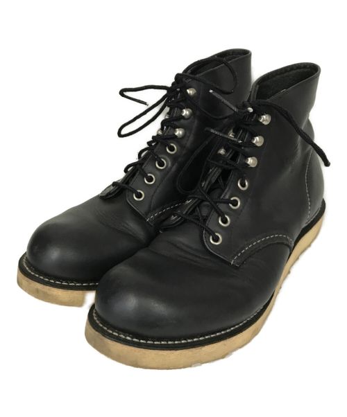 RED WING（レッドウィング）RED WING (レッドウィング) 6 CLASSIC ROUND ブラック サイズ:USA 8の古着・服飾アイテム