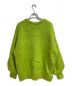 AMERI (アメリ) 2WAY MOHAIR SHAGGY KNIT イエロー サイズ:FREE：9000円