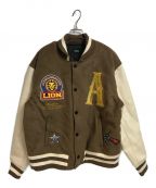 A FEW GOOD KIDSアフューグッドキッズ）の古着「WESTERN VIRSITY JACKET」｜ブラウン