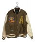 A FEW GOOD KIDS（アフューグッドキッズ）の古着「WESTERN VIRSITY JACKET」｜ブラウン