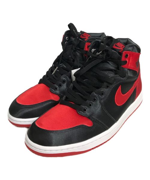 NIKE（ナイキ）NIKE (ナイキ) WMNS AIR JORDAN 1 RETRO HIGH OG レッド×ブラック サイズ:28.5ｃｍの古着・服飾アイテム