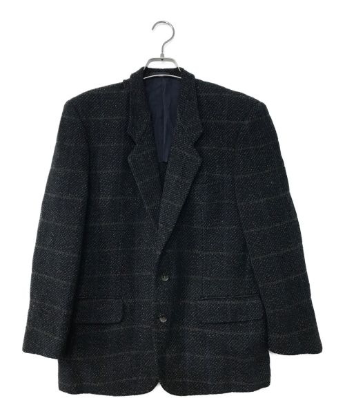 COMME des GARCONS HOMME（コムデギャルソン オム）COMME des GARCONS HOMME (コムデギャルソン オム) 80sウールテーラードジャケット ブラック サイズ:Sの古着・服飾アイテム