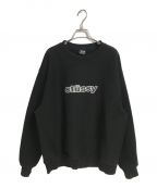 stussyステューシー）の古着「SS Link Crew」｜ブラック