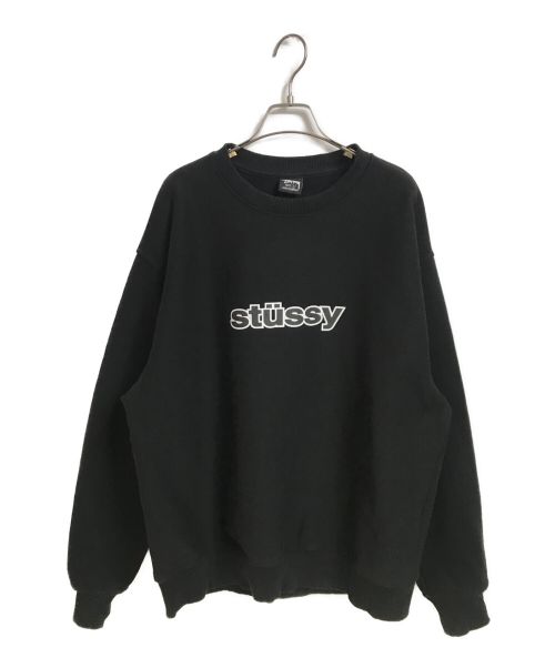 stussy（ステューシー）stussy (ステューシー) SS Link Crew ブラック サイズ:Lの古着・服飾アイテム