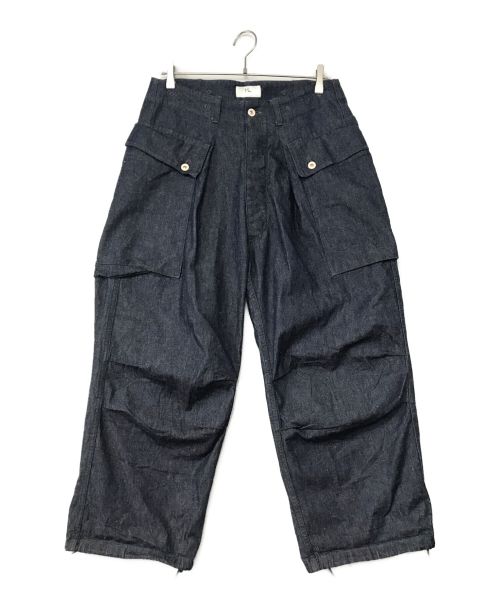 HERILL（ヘリル）HERILL (ヘリル) Nepdenim M44 Trousers ブルー サイズ:2の古着・服飾アイテム